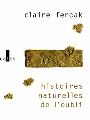 cover image of Histoires naturelles de l'oubli